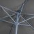 Nexos Sonnenschirm 3m Stahl-Gestell UV Schutz UPF 50+ Gartenschirm Marktschirm mit Kurbel Schirmstoff anthrazit wasserabweisend Höhe 230 cm - 2