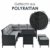 ArtLife Polyrattan Lounge Manacor | Gartenmöbel Set mit Sofa, Tisch & 2 Hockern | Bezüge grau | Sitzgruppe für Garten, Terrasse & Balkon - 6