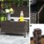 SONGMICS Gartenmöbel-Set aus Polyrattan, Lounge-Set, in Rattanoptik, Terrassenmöbel, Balkonmöbel, für Terrasse, Garten, Balkon, braun-beige GGF002K02 - 8