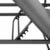 TecTake 403214 Aluminium Sitzgruppe für Garten und Balkon, wetterfest, 6-Fach verstellbare Rückenlehne, Tisch mit Sicherheitsglasplatte, inkl. weiche Sitz- und Rückenkissen, grau - 2