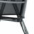 TecTake Aluminium Sitzgarnitur 8+1 Sitzgruppe Gartenmöbel Tisch & Stuhl-Set - Diverse Farben - (Dunkelgrau | Nr. 402164) - 6